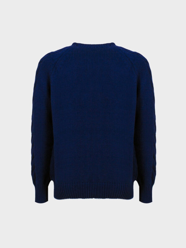 Кашемировый свитер с тесьмой