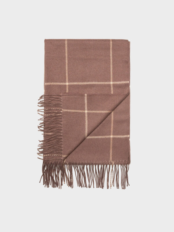 Шарф из шерсти и кашемира