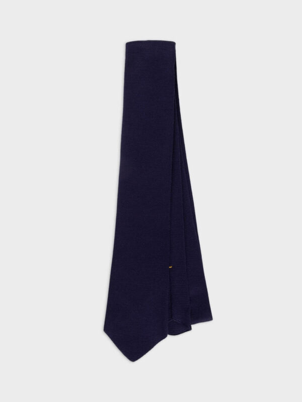 Шелковый галстук без подкладки