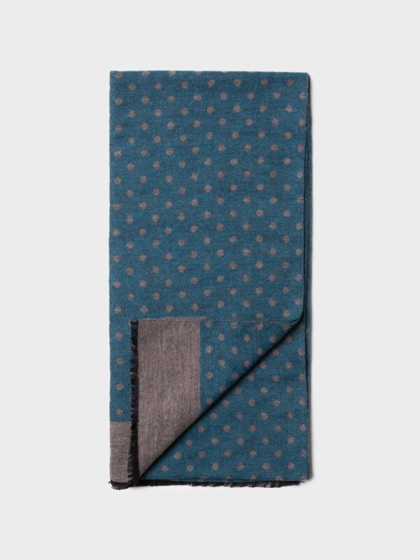 Шерстяной и шелковый шарф