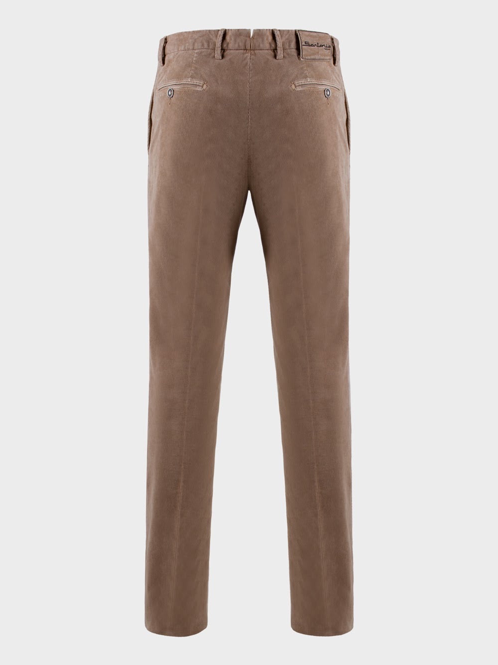 Бархатные брюки 500 в полоску